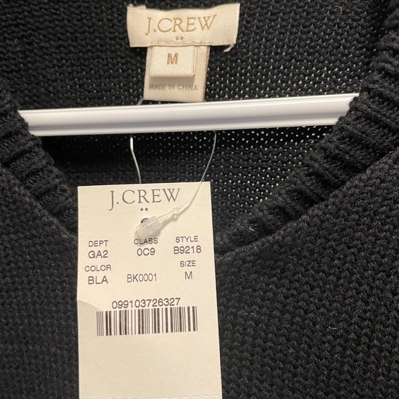 JCREW-NWT cotton knit bomber jacket - Picture 3 of 3